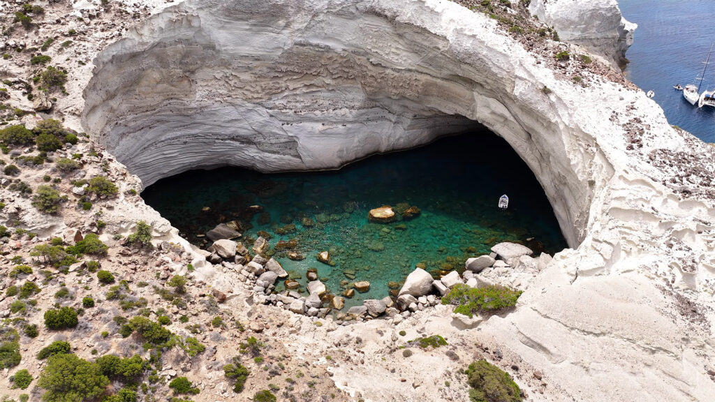 Sikia Cave - Best Things to Do in Milos